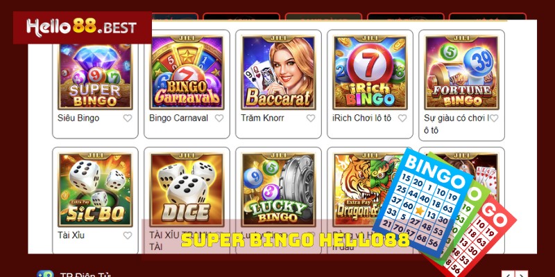 Super Bingo Hello88